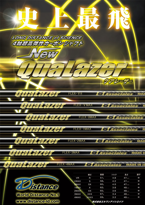 株式会社ディスタンス JLD ドラコン 関西 大阪 シャフト ゴルフ